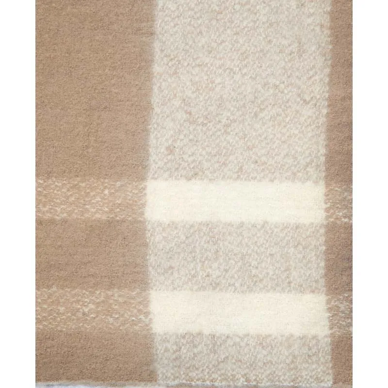 Barbour Isla Tartan Ladies Boucle Scarf - Trench Tartan