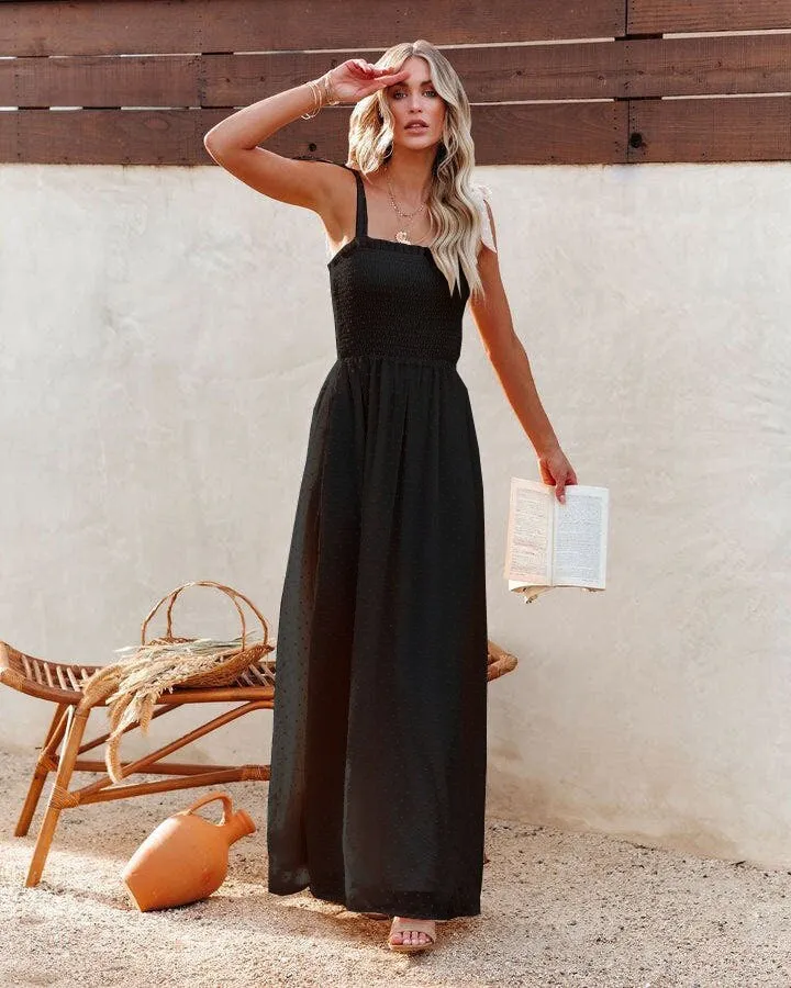 BerriesJam - 2024 Sleeveless Square Collar Mesh Beach Holiday Tulle Sundress