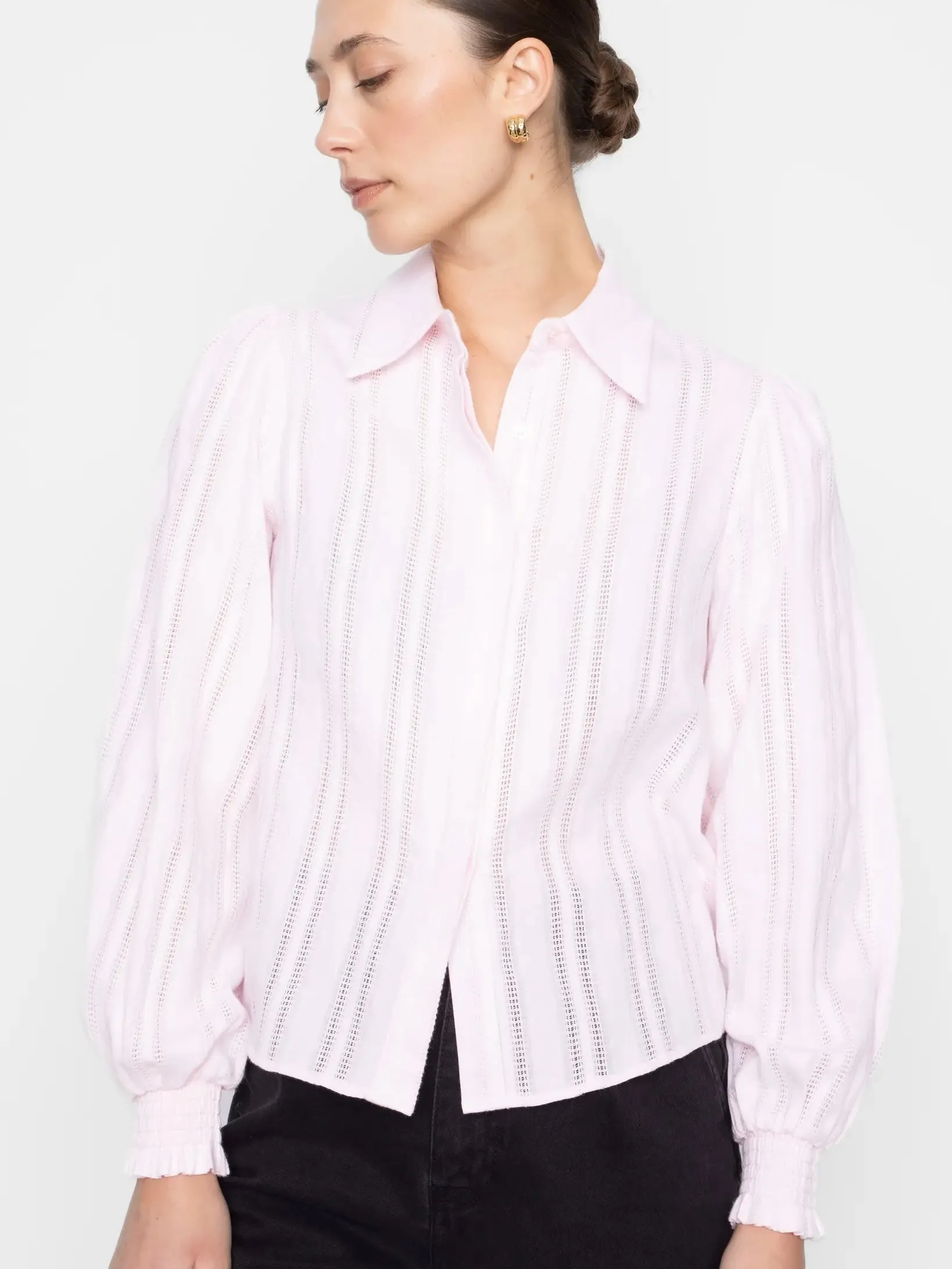 CAMILLA PIHL SERAFINA BLOUSE LIGHT PINK
