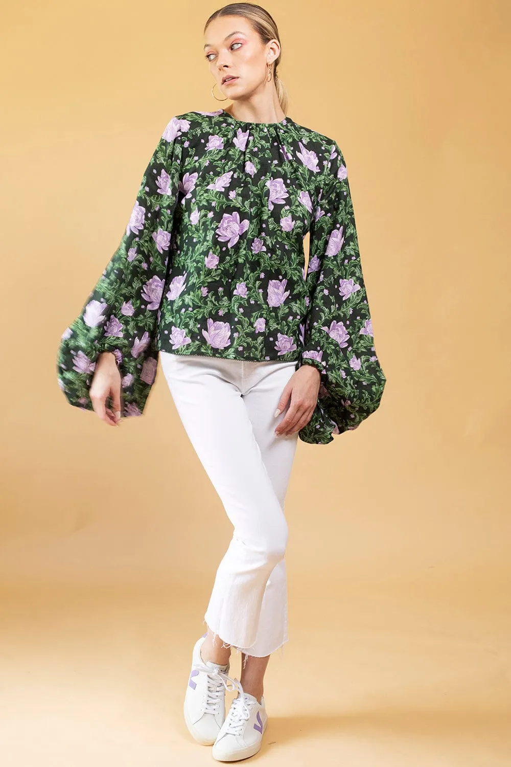 Carmesi Light Linen Blouse