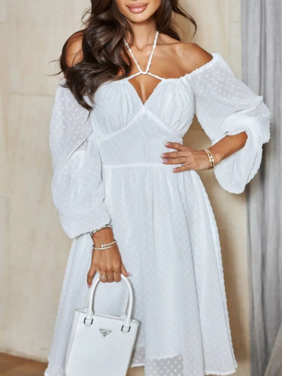 Chiffon A Line Dress