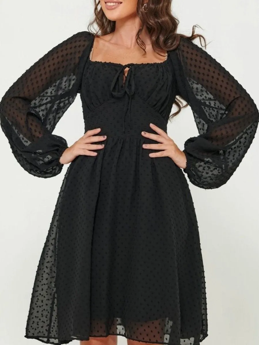 Chiffon A Line Dress
