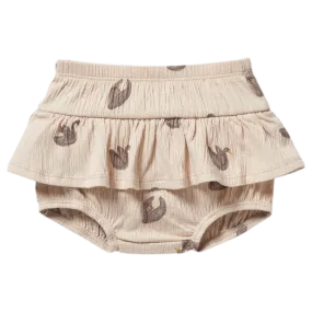 Crinkle Ruffle Nappy Pant - Little Swan