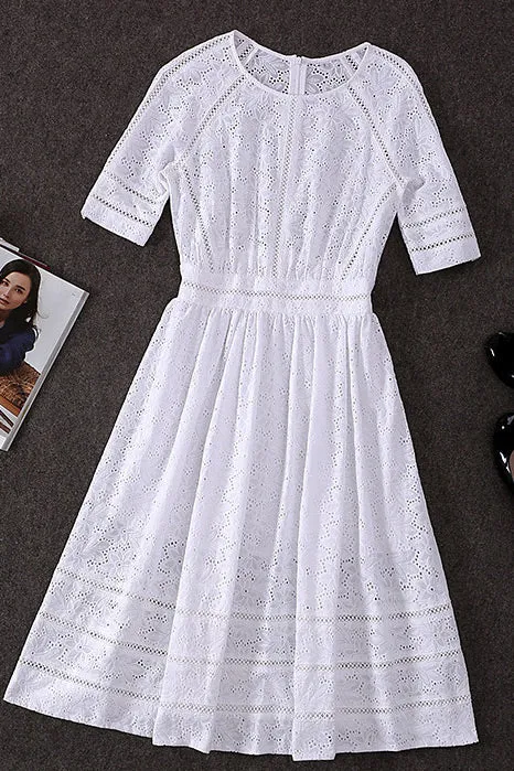 Elegant Cocktail Kate Middleton Lace Dress