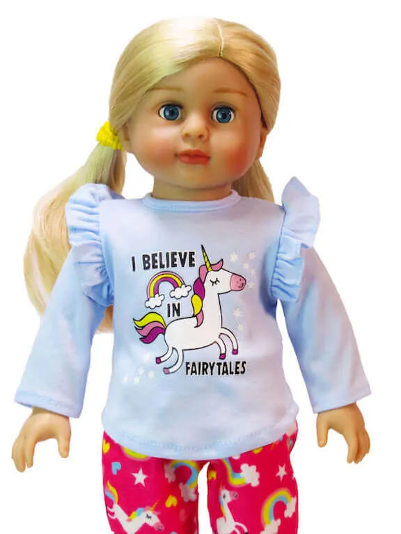 Fairytale Pajamas for 18 inch dolls