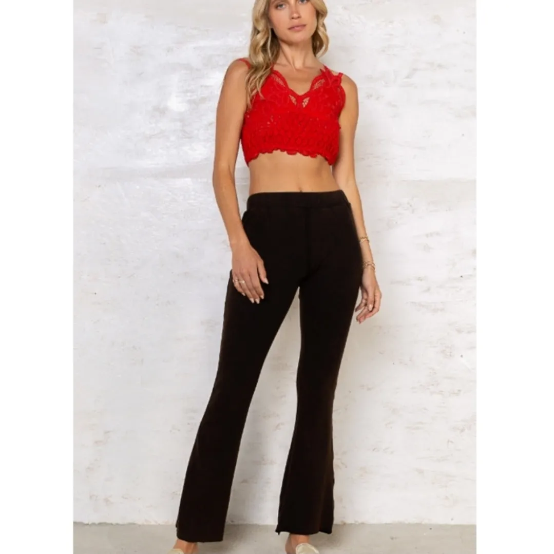 Flared Stretchy Pants