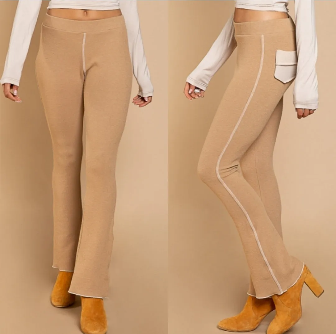 Flared Stretchy Pants