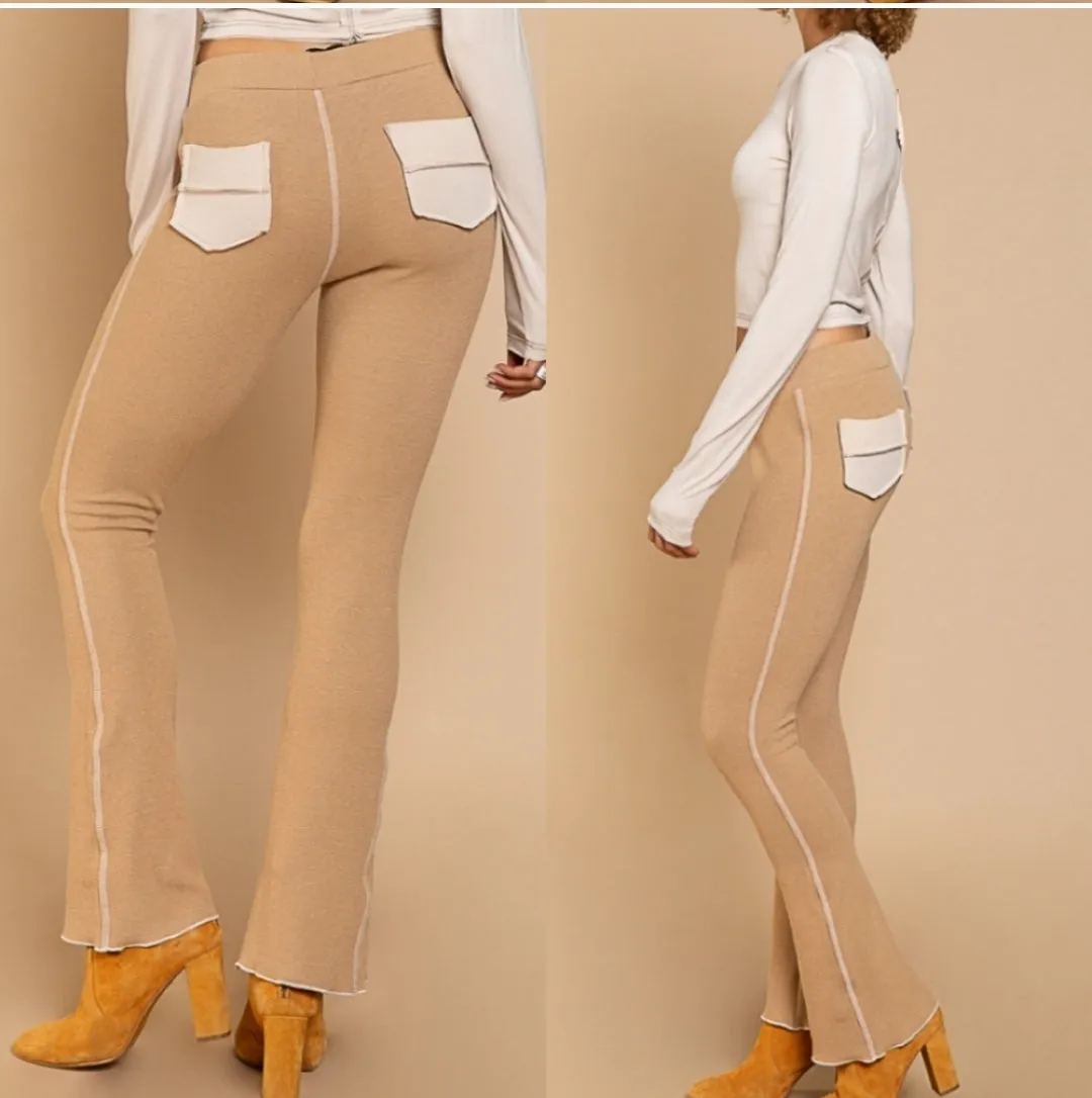 Flared Stretchy Pants