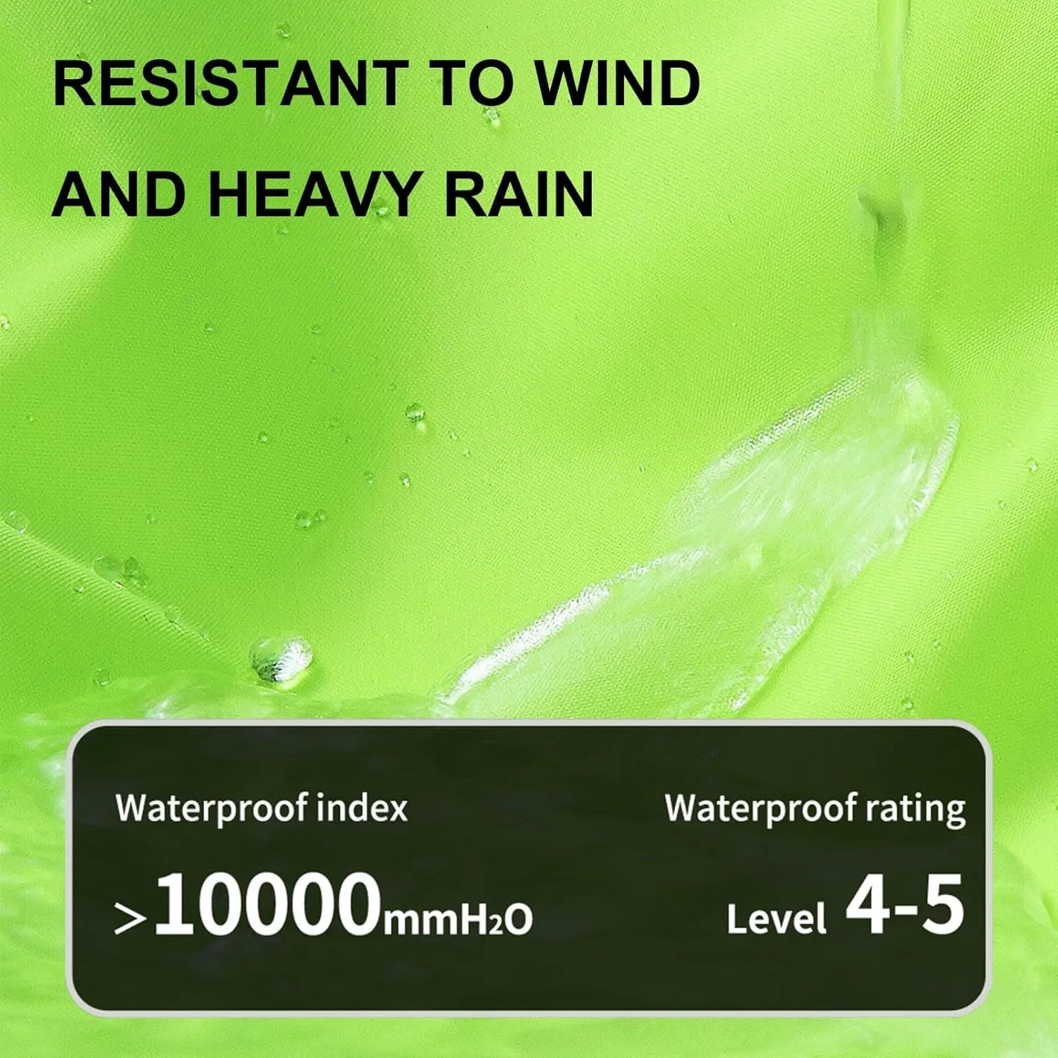 Fractilian Cycling Jacket Women's Rain Jacket Waterproof Breathable with Hood Windbreaker Reflective