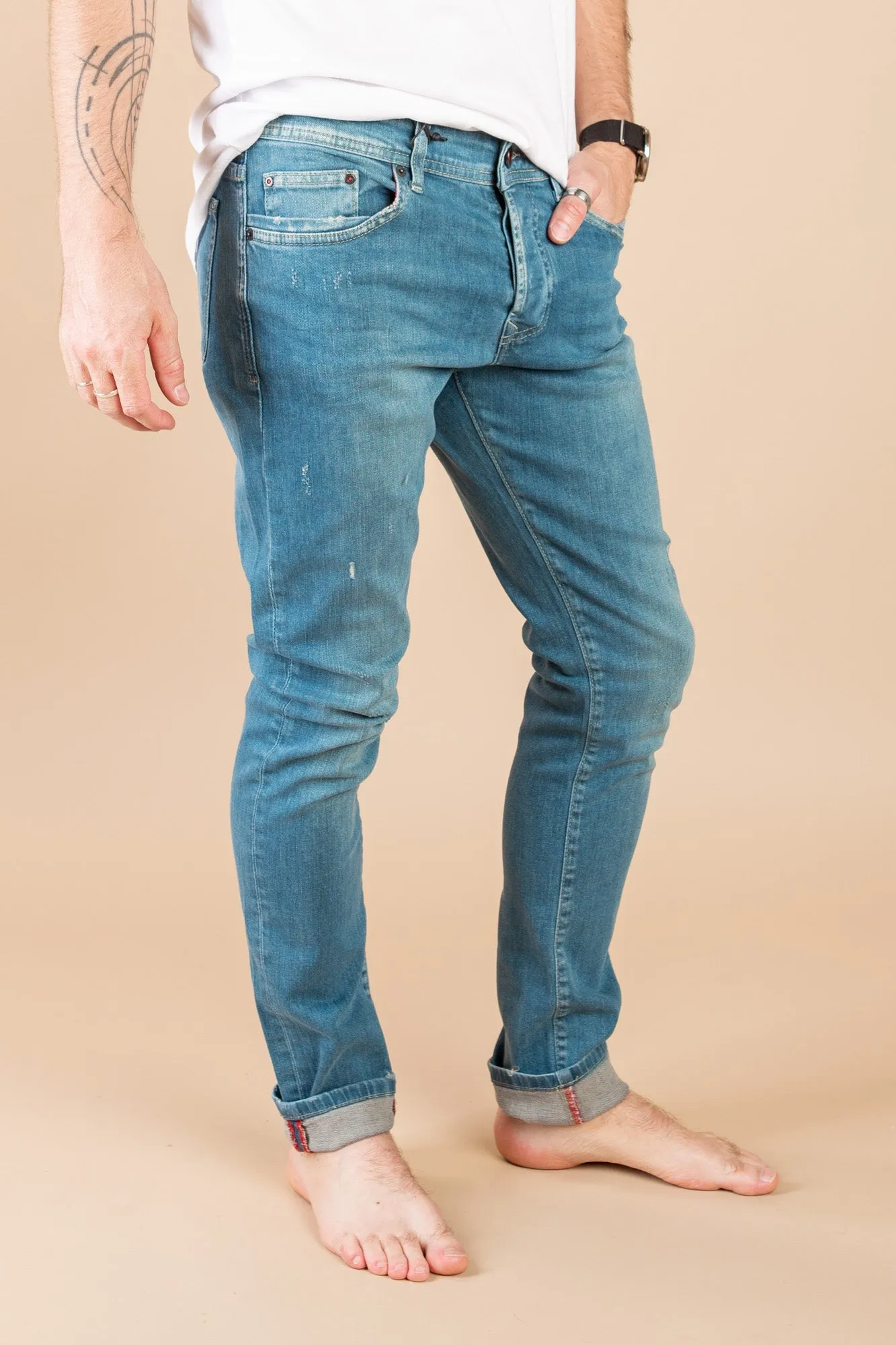 Integral Slim Fit Jeans - 7474 Blue