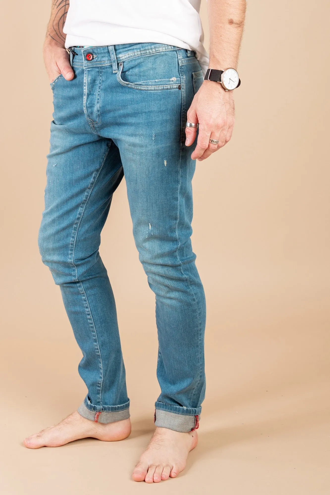 Integral Slim Fit Jeans - 7474 Blue