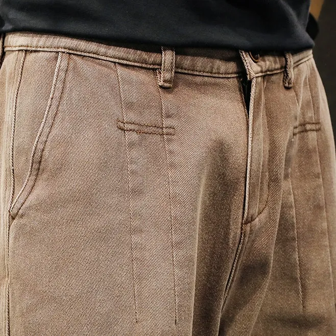 Jeans Straight Casual Long Pants P1034