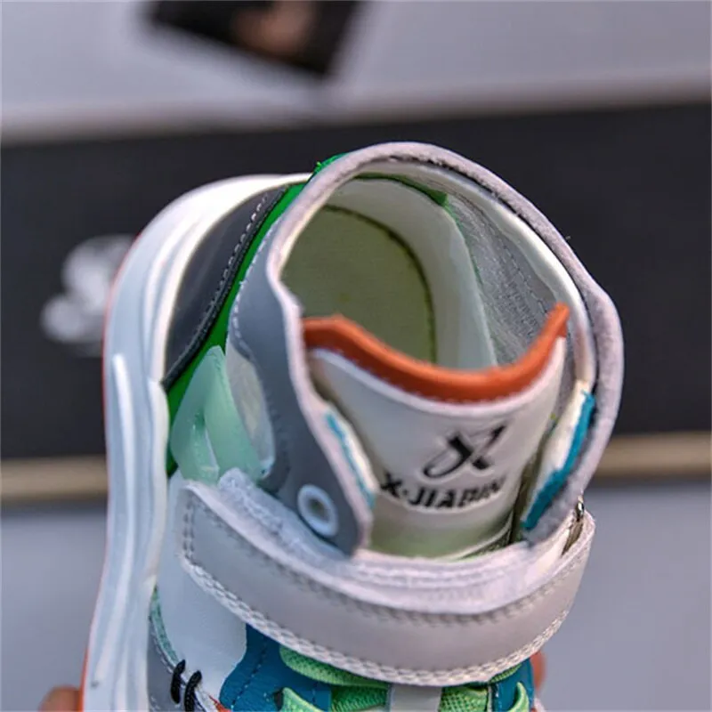 Kids Comfortable Soft Non-Slip Outdoor Training Sneakers