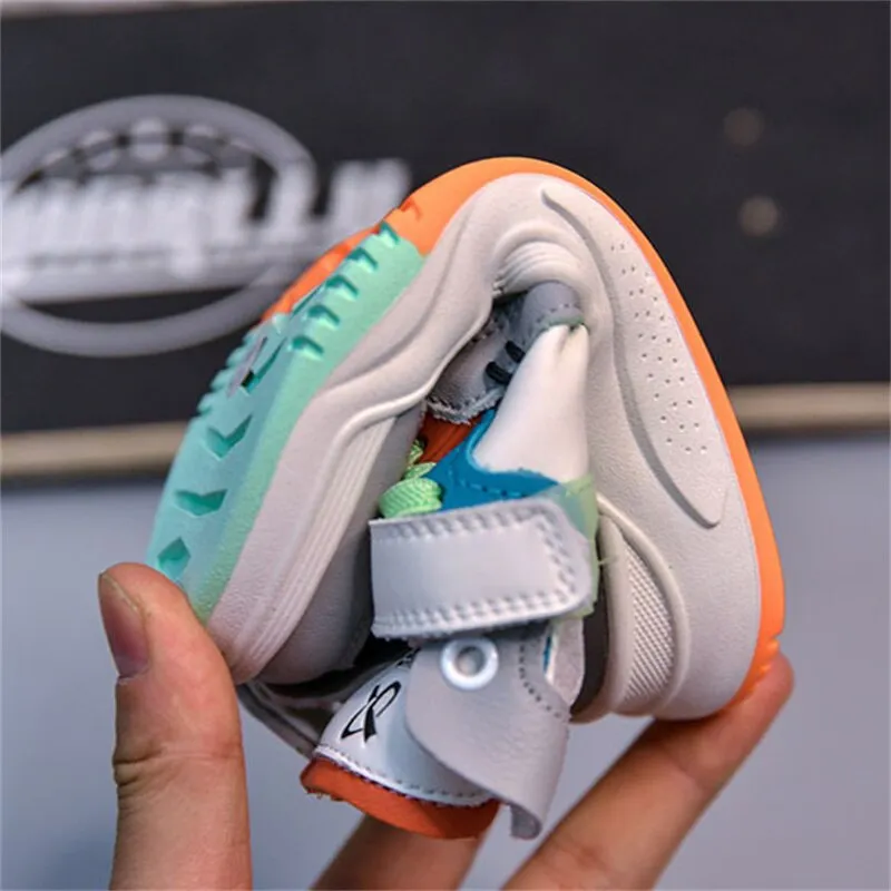 Kids Comfortable Soft Non-Slip Outdoor Training Sneakers