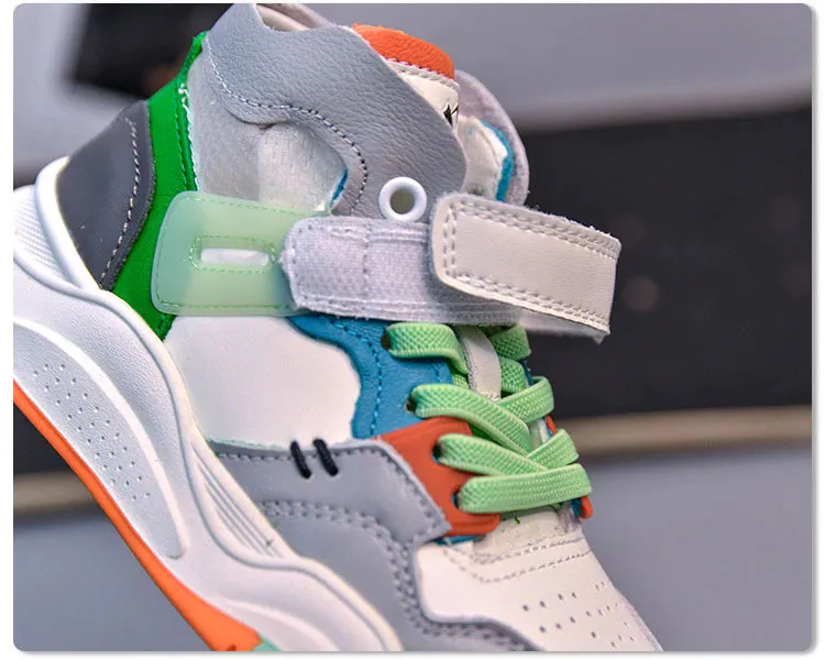Kids Comfortable Soft Non-Slip Outdoor Training Sneakers