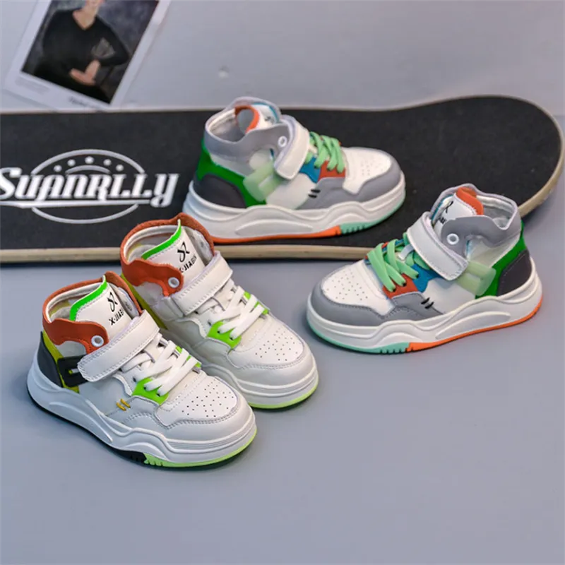 Kids Comfortable Soft Non-Slip Outdoor Training Sneakers