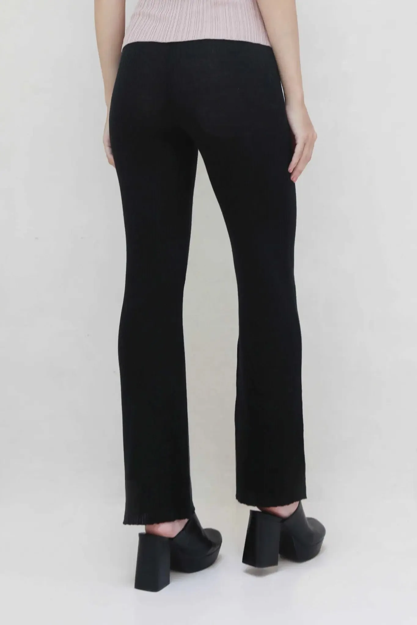 Knitted Flare Pants