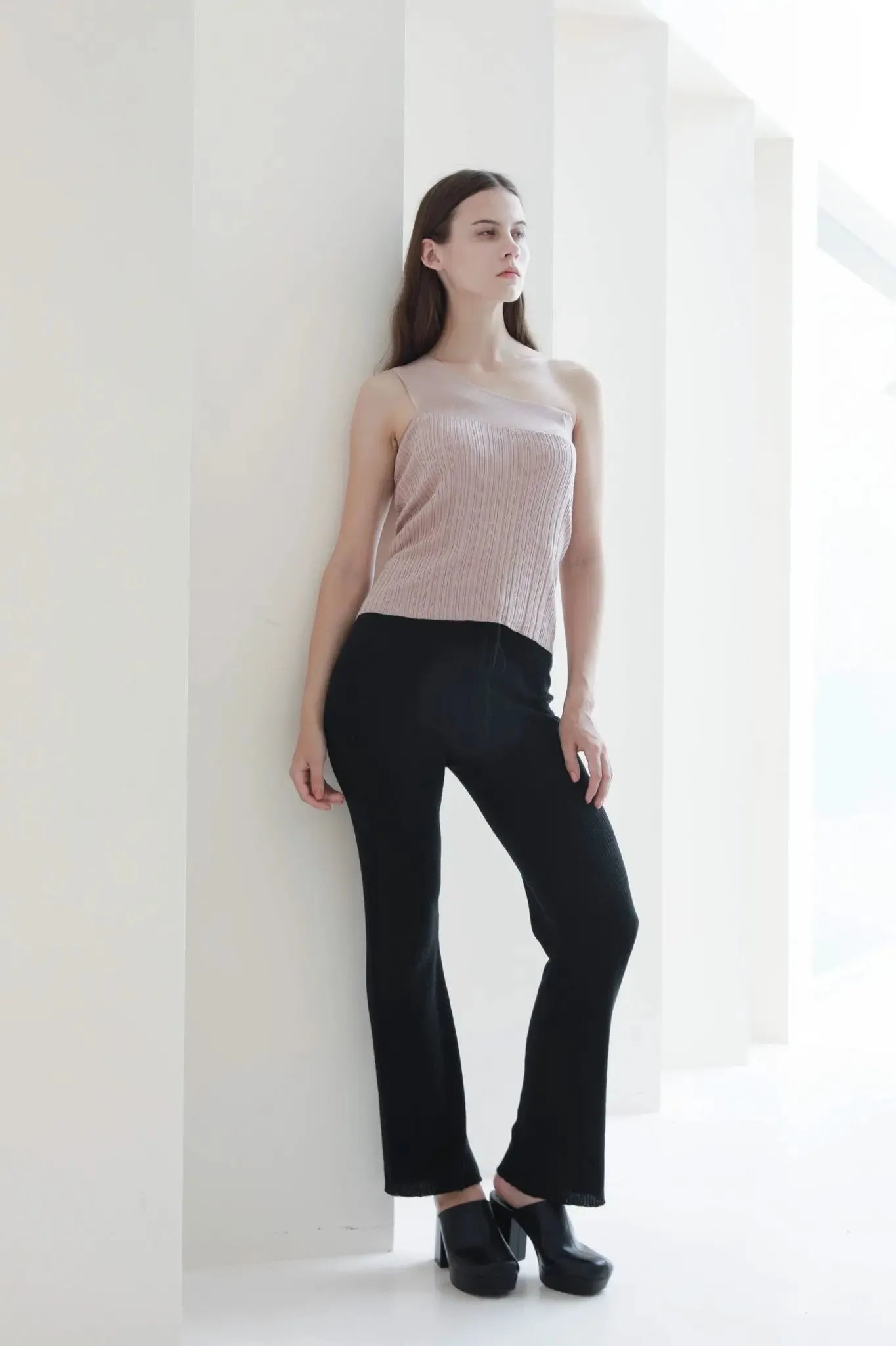 Knitted Flare Pants
