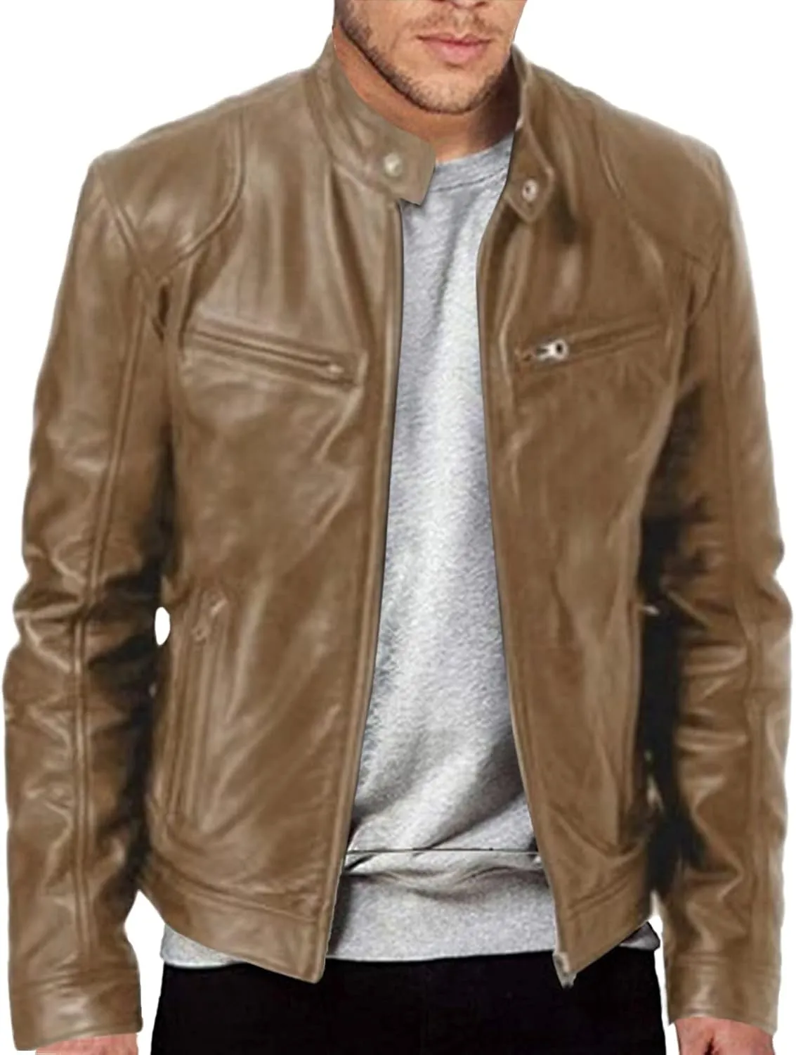 LCMTWX Men's Thicken Warm Winter Coat Coats Leisure Plus Size Hat Zip Pocket Cotton-Padded Warm Soft Winter Jackets for