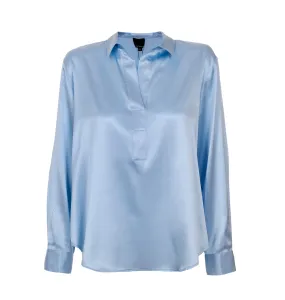 Leia Blouse - Light Blue