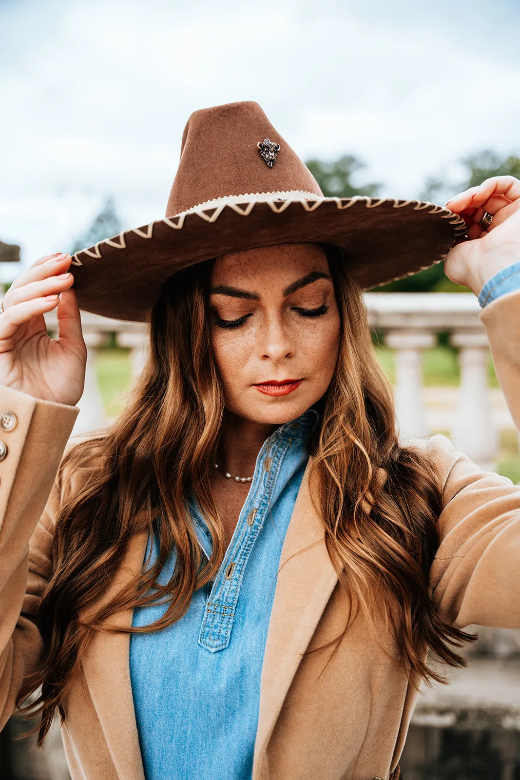 Light Denim Blouse