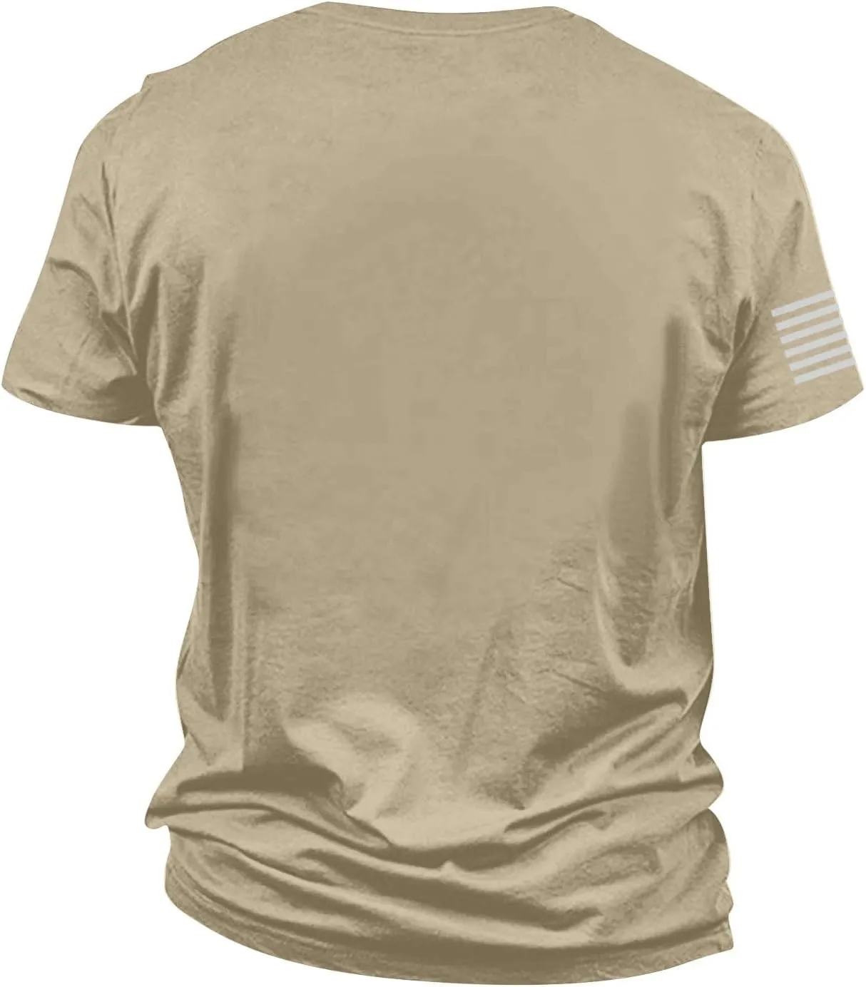 Men's American Flag Shirt Sleeve 1776 USA Graphic Dry Fit Cotton Comfortable T-Shirts 4th of July Shirt