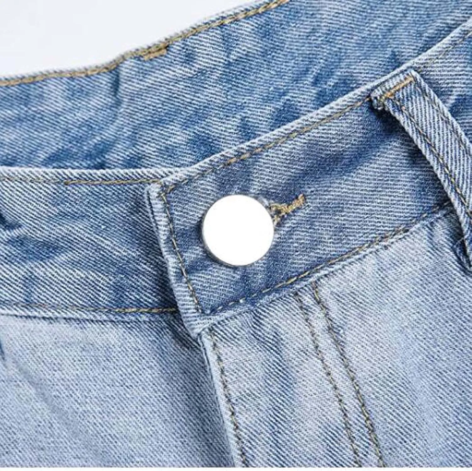 Men's Casual Relaxed Fit Jeans Trousers Denim Pants Baggy Hip Hop Jeans Wide Leg Straight Leg Vintage Jeans