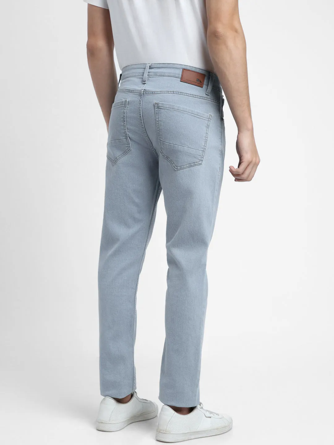 Men's Straight Rinse Indigo Stretchable Jeans