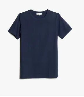 Merz b. Schwanen 1950s Crew Neck Tee - Ink Blue