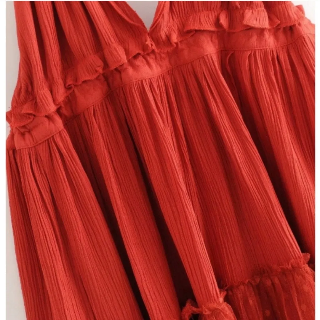 Open Back Mini Dress