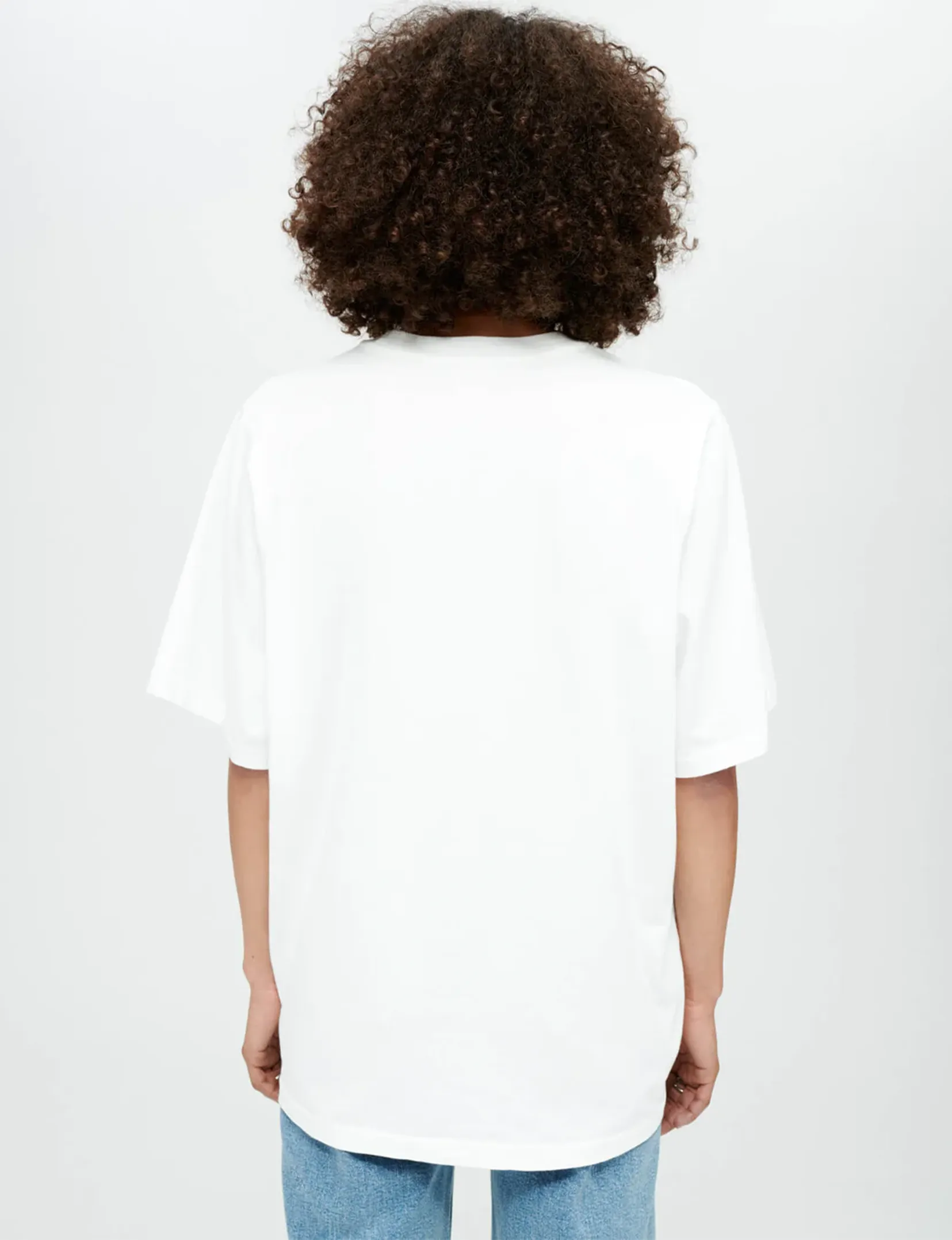 Oversized Tee, Optic White