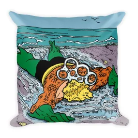 Please Recycle Square Pillow