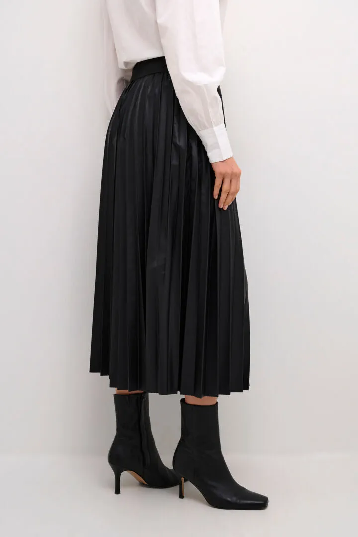 Poppi Pleated Midi Skirt