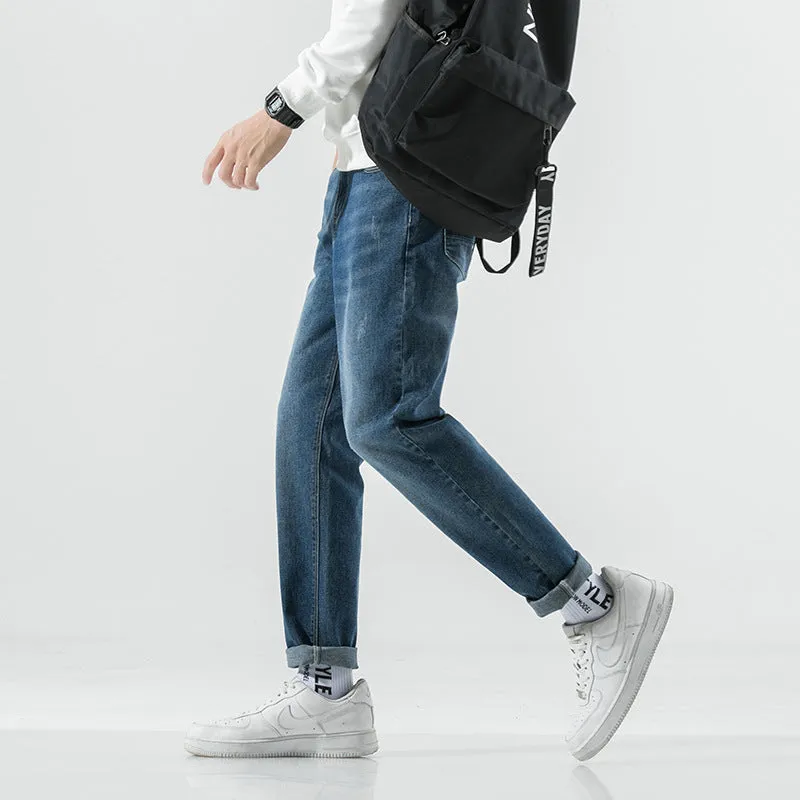 Retro Simple Casual Jeans