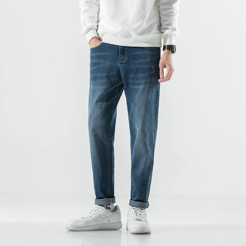 Retro Simple Casual Jeans