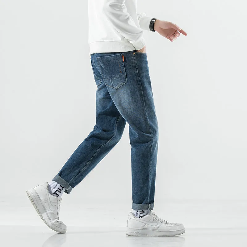 Retro Simple Casual Jeans
