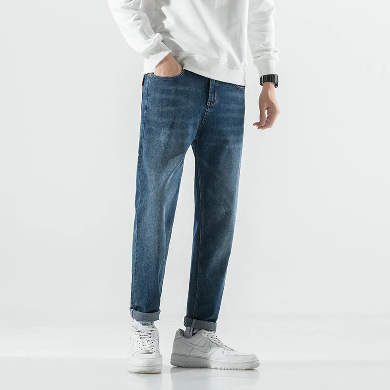 Retro Simple Casual Jeans