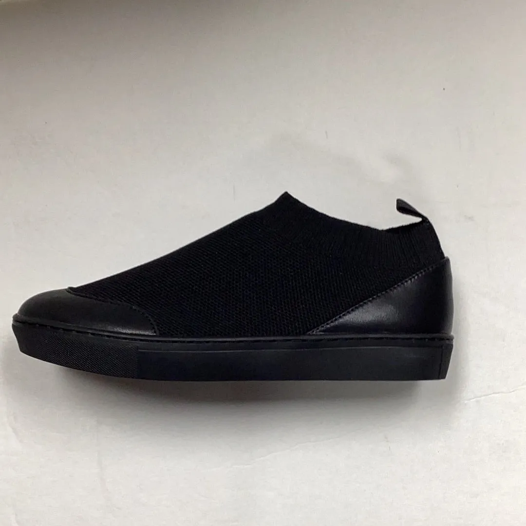SALE SP23 Boutaccelli Riki Plain All Black Sock Sneaker