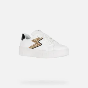 SALE SP24 Geox J Mikiroshi Lightning Laces Sneaker