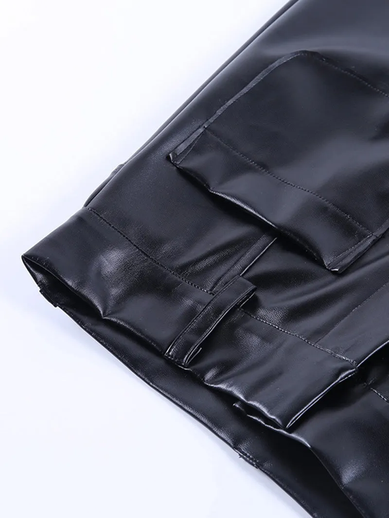 Stretchy Sexy PU Pants