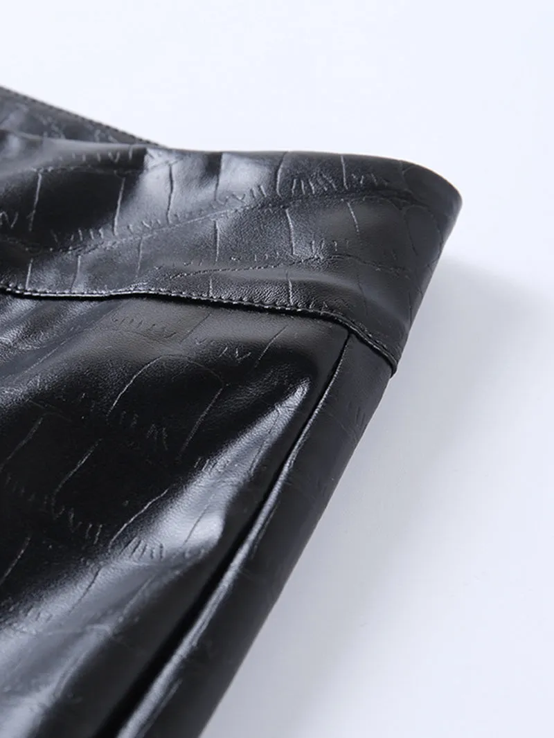 Stretchy Sexy PU Pants
