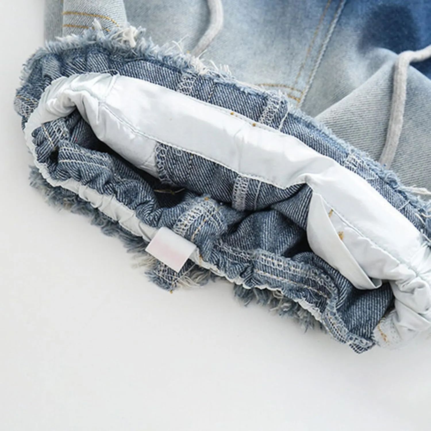 Toddler Baby Girls' Gradient Jeans Autumn Trousers Children Korean Style Girls School Denim Jeans 2025 Casual Jeans