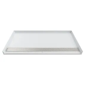 Townsend 64" x 38" Single Threshold ADA Shower Base with Linear Drain