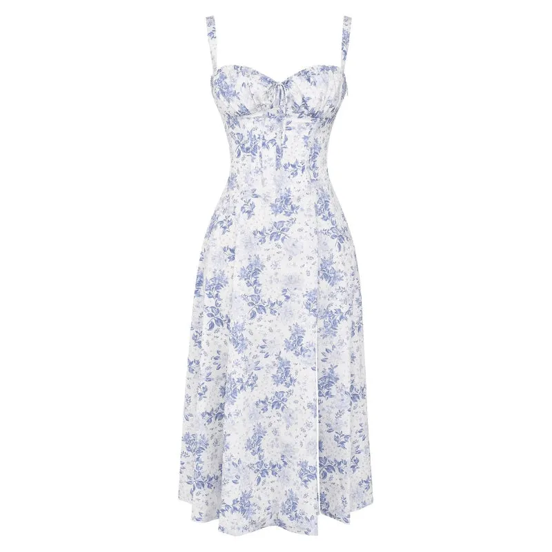 Waist Shaper Floral Dress