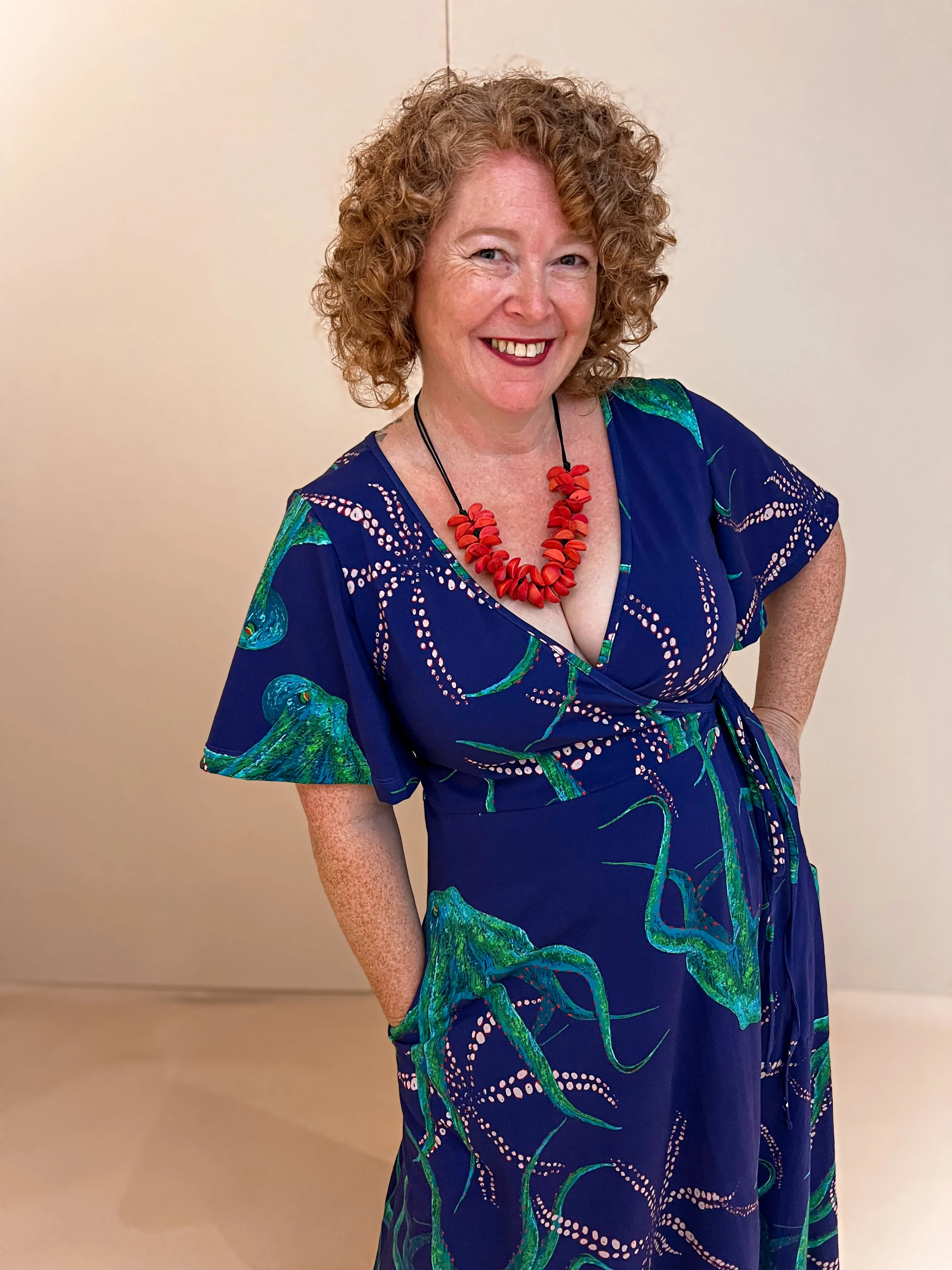 Wrap Dress - Spooktipus